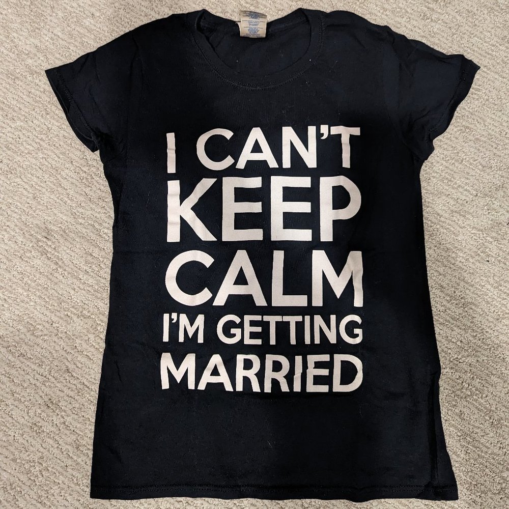 Black Graphic Tee Shirt Women's Small